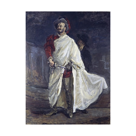 Max Slevogt 'The Singer Francisco DeAndrade As Don Giovanni' Canvas Art,14x19